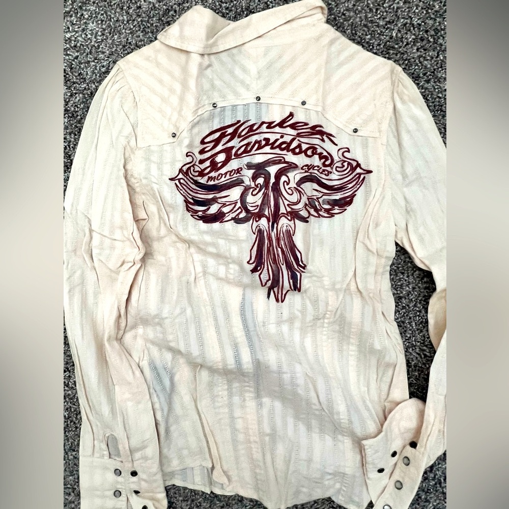 Pre-loved women’s Harley Davidson long sleeve